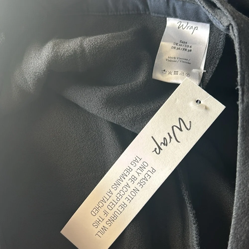 Wrap London 100% viscose pants size 6 NWT